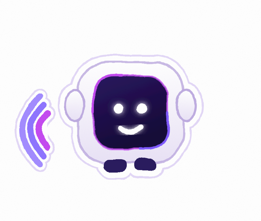 Voca mascot listening